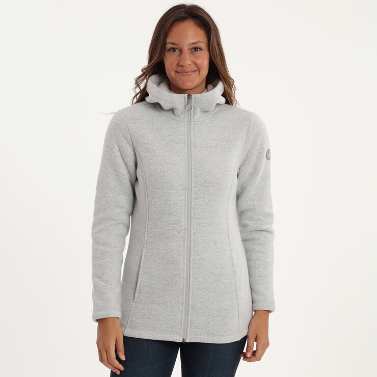 Gerry Stratus Women's Fleece in Grey, Large