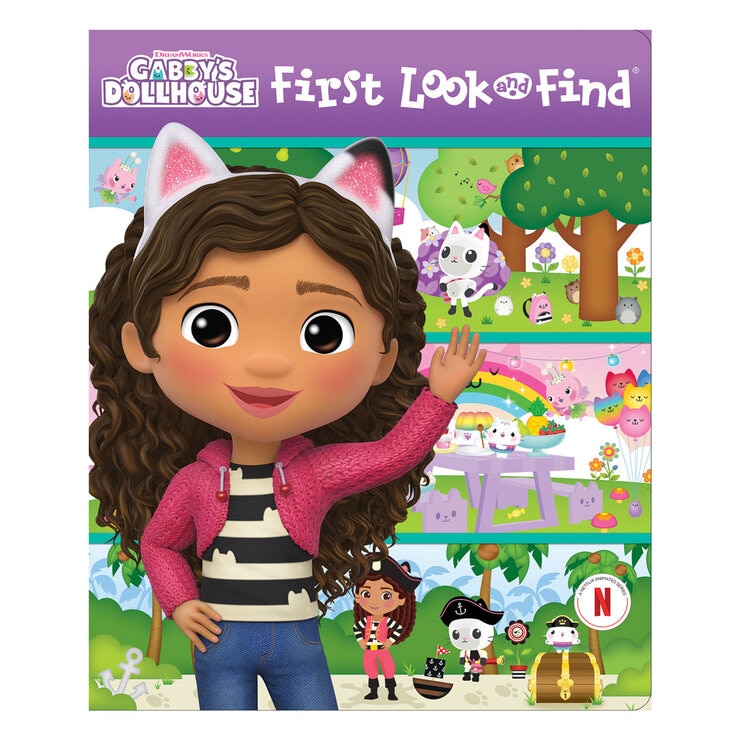 My First Look & Find Gabby's Dollhouse (18 Months+)