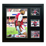Thierry Henry Signed Framed Arsenal Photograph