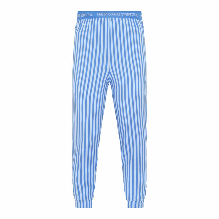 United Colours of Benetton Kids 4 Piece Pyjama Set in Blue