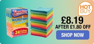 Spontex Microfibre Cloths