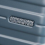 American Tourister 3pc Luggage Set Spinner Case In Storm Blue