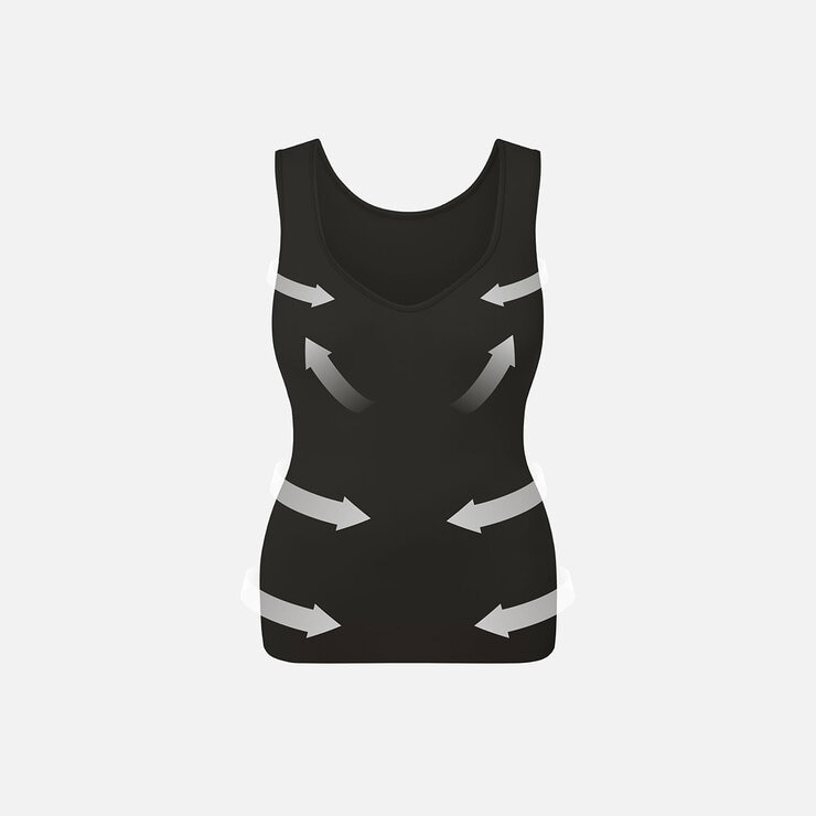 Evenlina supersoft shaping compression vest