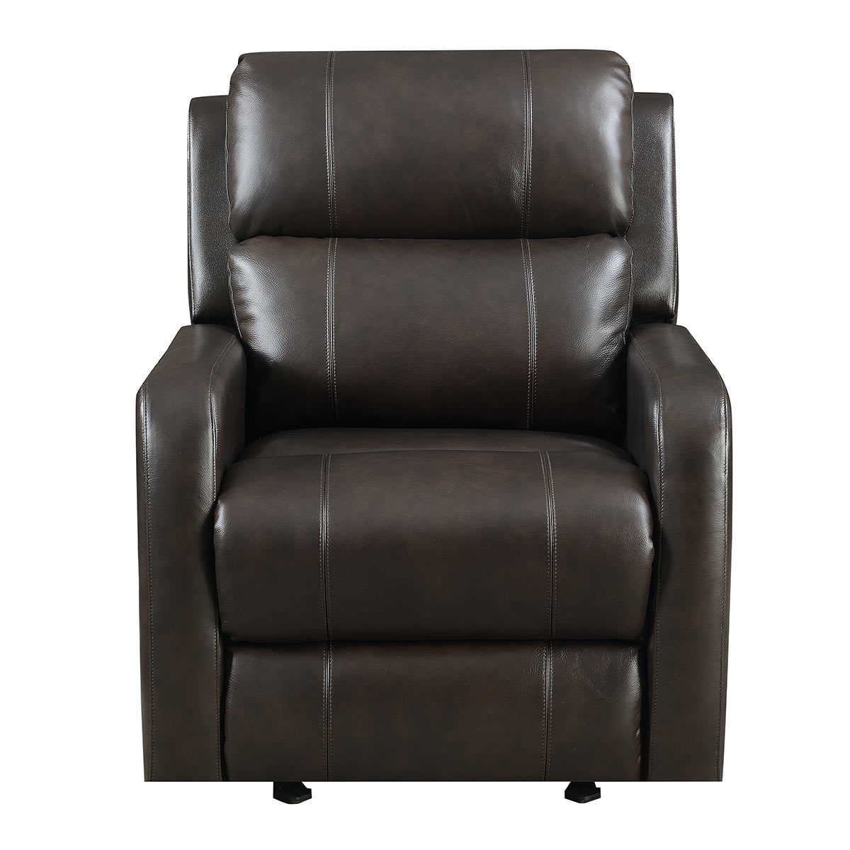 Pulaski Brown Leather Power Glider Recliner Chair Costco UK
