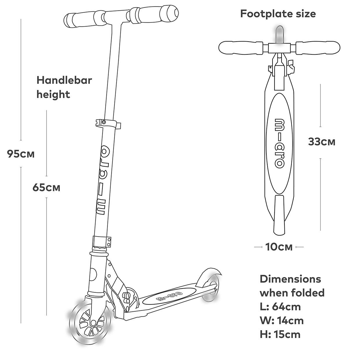 Micro Classic Sprite Scooter in Purple (5+ Years)