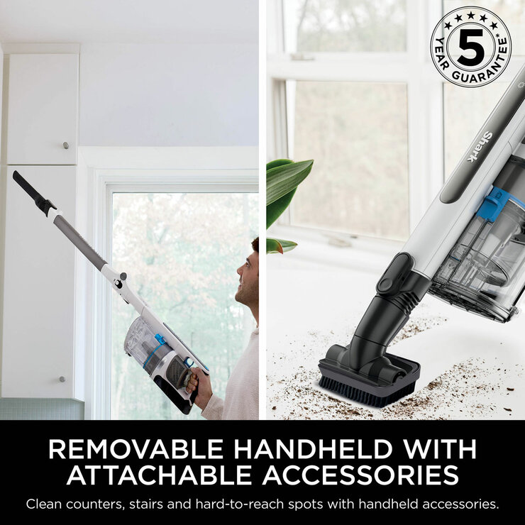 Shark PowerPro Pet Cordless Stick Vacuum, with Anti Hair Wrap & Floor Detect IZ380UKT
