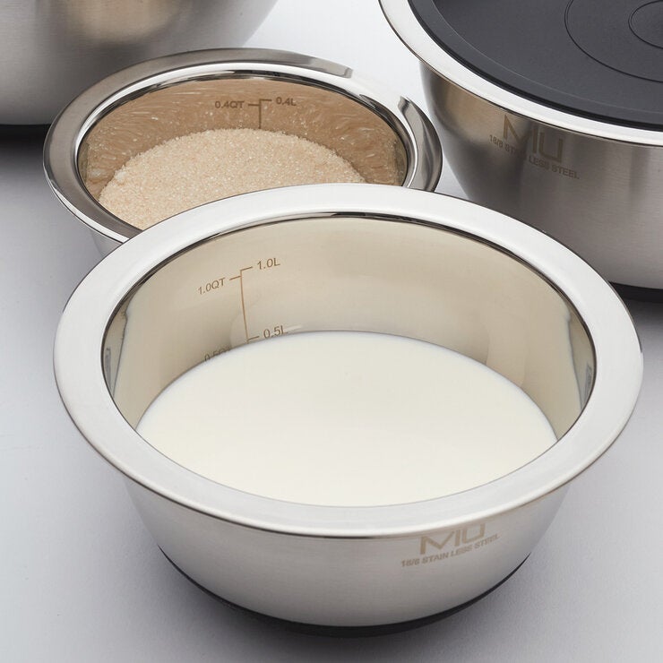 MIU Stainless Steel Mixing Bowls, 14 piece