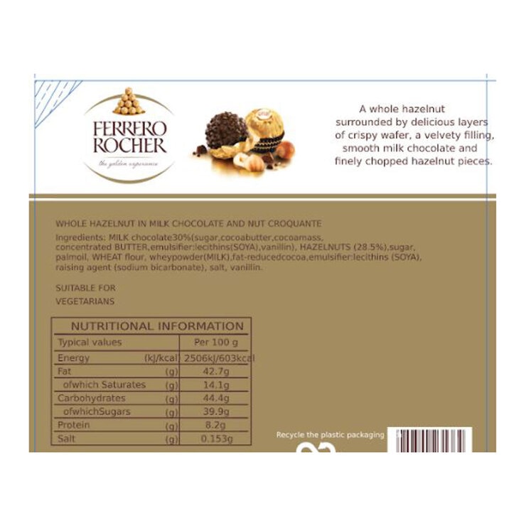 Ferrero Rocher, 375g Costco UK