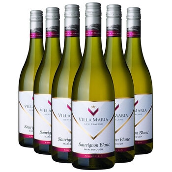 Villa Maria Private Bin Marlborough Sauvignon Blanc, 6 x 75cl