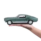 Maisto 1:18 Scale Highly Detailed Die Cast Vehicles: 2020 Mustang Shelby GT500 & 1967 Ford Mustang GTA Fastback - 2 Pack (3+ Years)