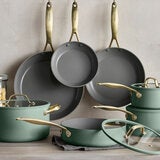 GreenPan Jewel Pro Cook Set, 15 Piece in Green