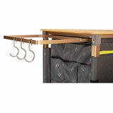 Studio image of utensil rack with detachable hooks Studio image of utensil rack with detachable hooks