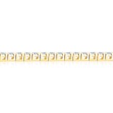 3.00ctw Round Brilliant Cut Tennis Bracelet, 18ct Yellow Gold