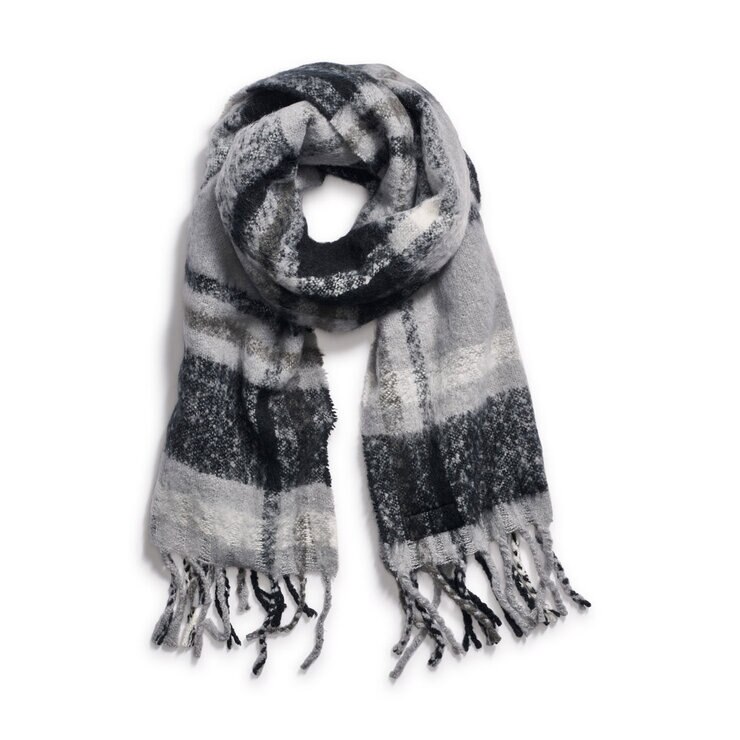 DKNY Hat & Scarf Set in Grey