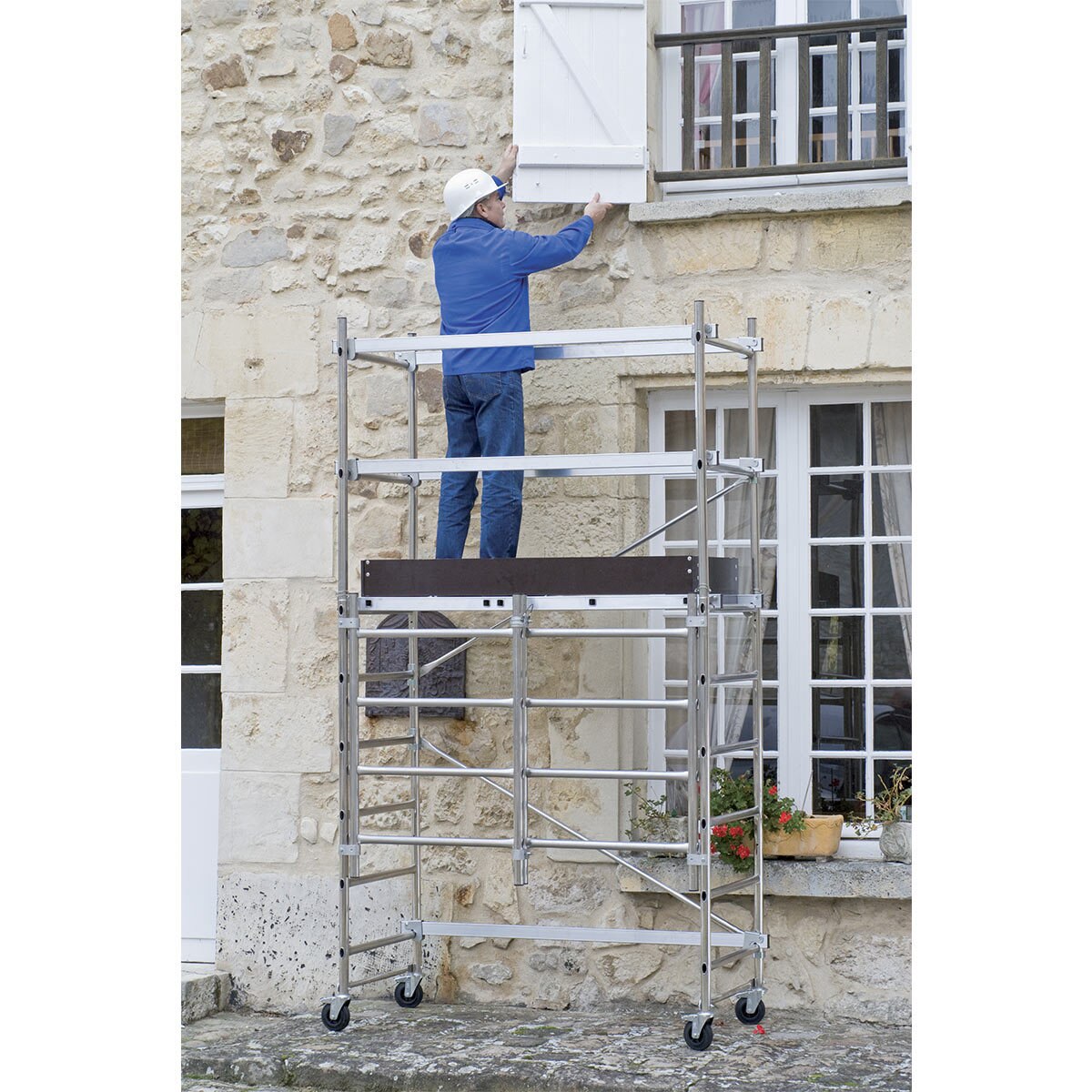 TB Davies 6.8M Speedy Scaffolding Tower Costco UK