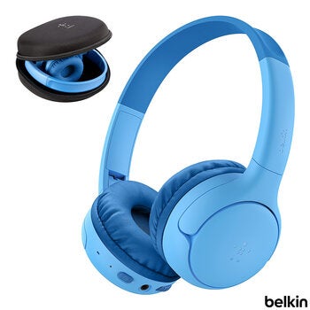 Belkin Soundform Mini 2 Wireless Kids Headphones with Travel Case Belkin Soundform Mini 2 Wireless Kids Headphones with Travel Case