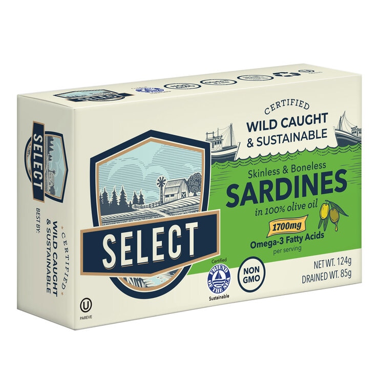 Select Sardines in Olive Oil, 125g