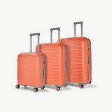 Rock Sunwave 3 Piece Hardside Luggage Set in 3 Colours