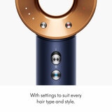 Close up of Dyson Supersonic Hair Dryer's controls