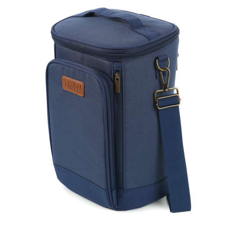Titan High Performance Insulated Beverage Tote in Denim Blue