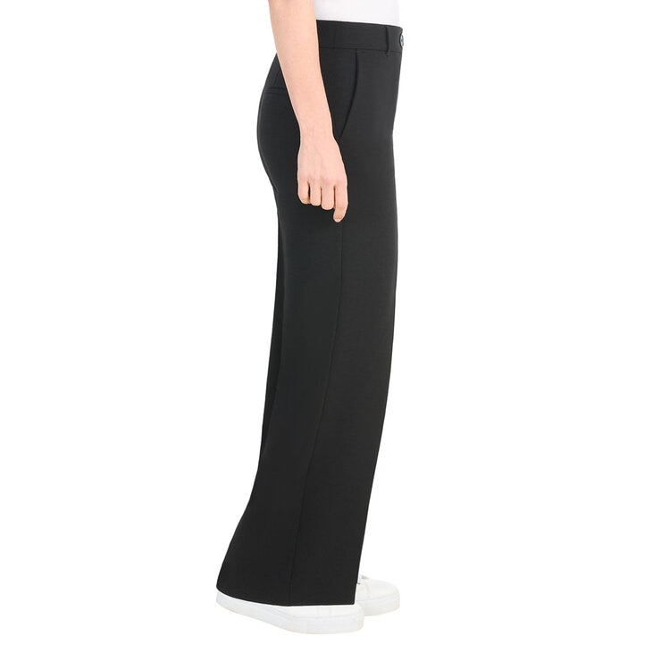 Dalia Ladies Pleated Crepe Wide Leg Pant