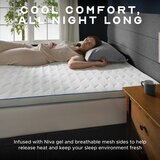 Snuggledown Luxury Memory Foam & Gel Mattress Topper in 2 Sizes