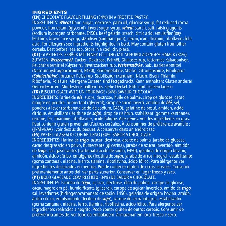 Kellogg's Pop Tarts Chocolate & Strawberry 6 x (8x48g)