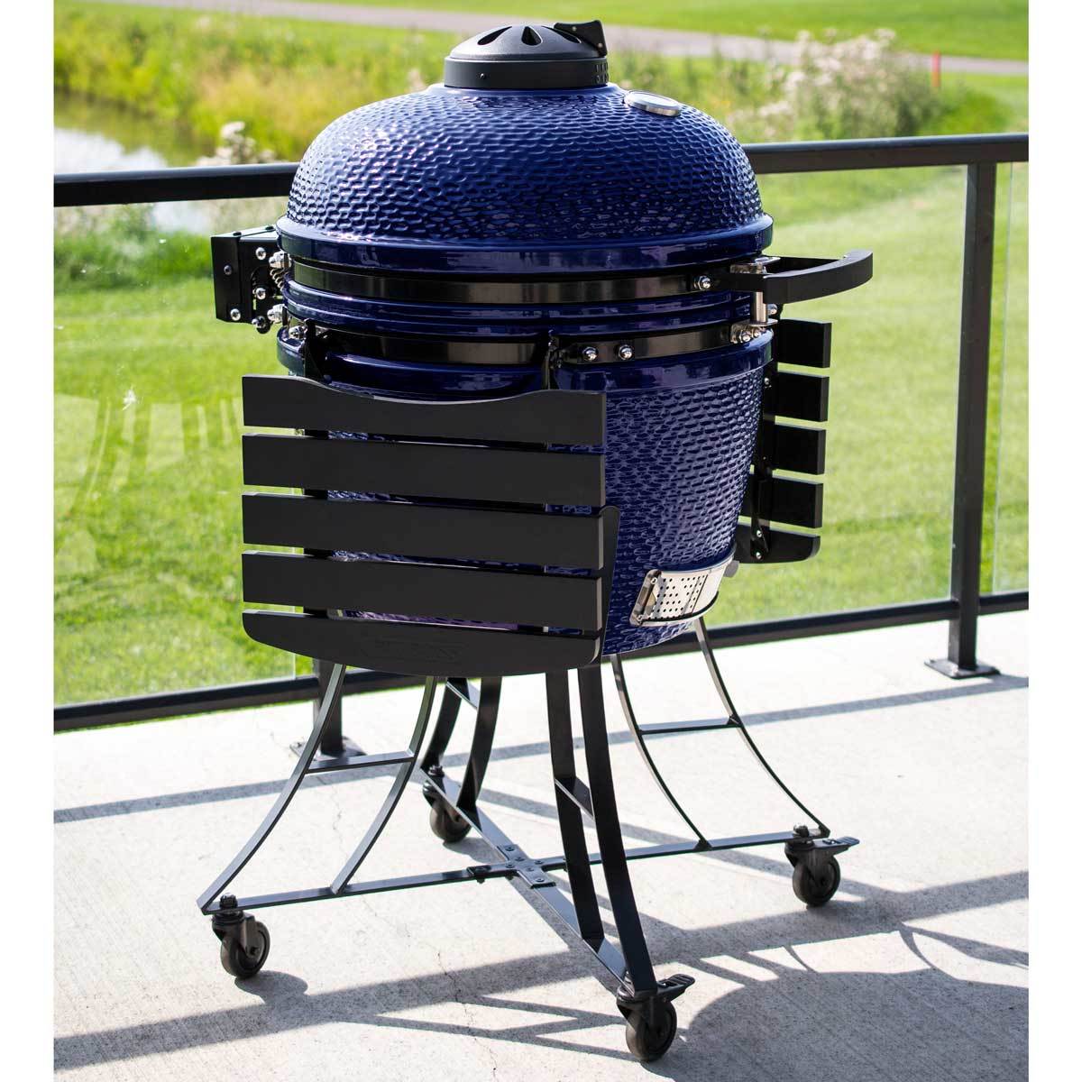 Louisiana Grills 24" (60 cm) Ceramic Kamado Charcoal Blue + Cover | Costco UK