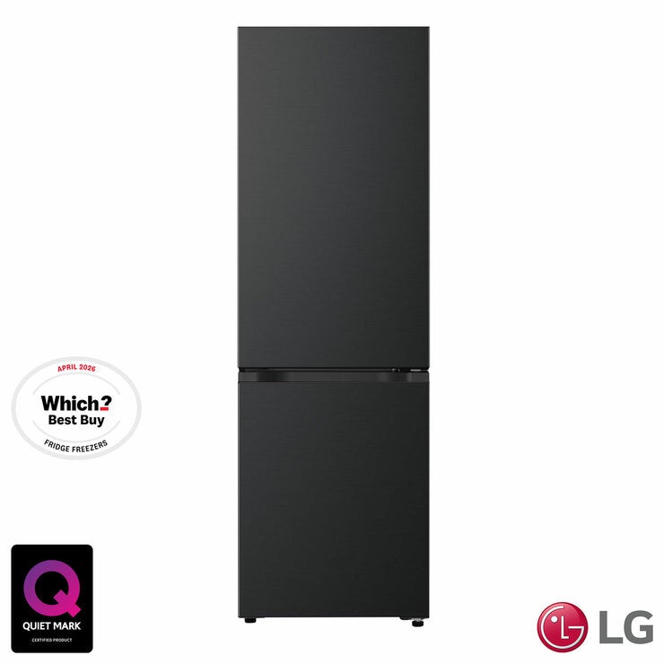 LG Fit & Max, GBBSJ10DEP Fridge Freezer, D Rated in Black LG Fit & Max, GBBSJ10DEP Fridge Freezer, D Rated in Black