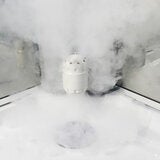 Insignia Diamond 1100mm Offset Quadrant Steam Shower with Chrome Frame
