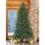 Aspen 12ft (3.6 m) Pre-Lit 1,350 LED Dual Colour Lights Artificial Christmas Tree