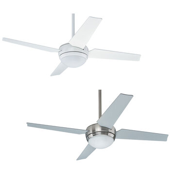 Hunter Sonic 4 Blade (132cm) Indoor Ceiling Fan with AC Motor, LED Light and Remote Control in 2 Colours