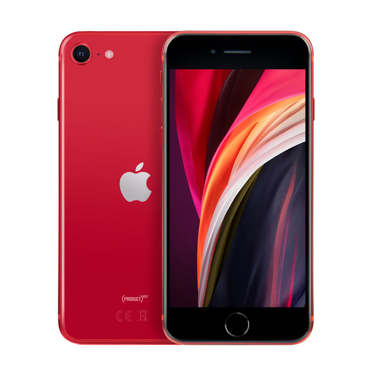 Apple iPhone SE 64GB Sim Free Mobile in Red, MHGR3/BA | Costco UK