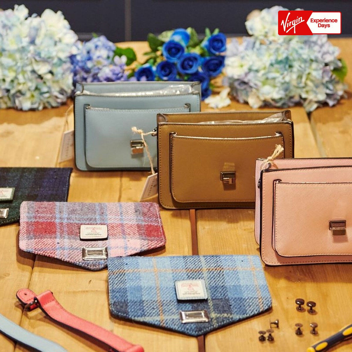 Virgin Experience Days Create Your Own Harris Tweed Handbag For Two In Covent Garden Virgin Experience Days Create Your Own Harris Tweed Handbag For Two In Covent Garden
