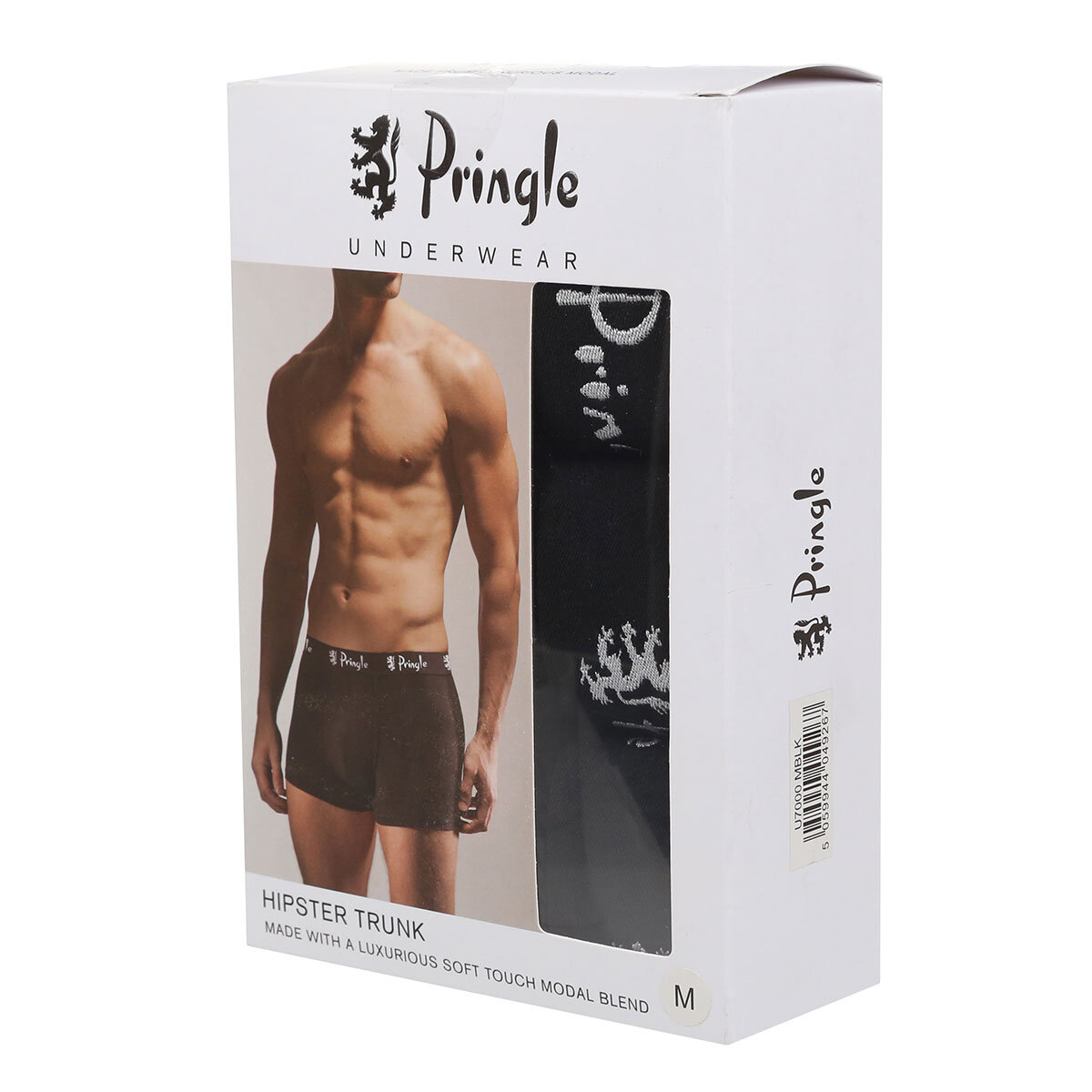 Pringle Mens Modal Hipster Boxers, 2 x 3 Pack