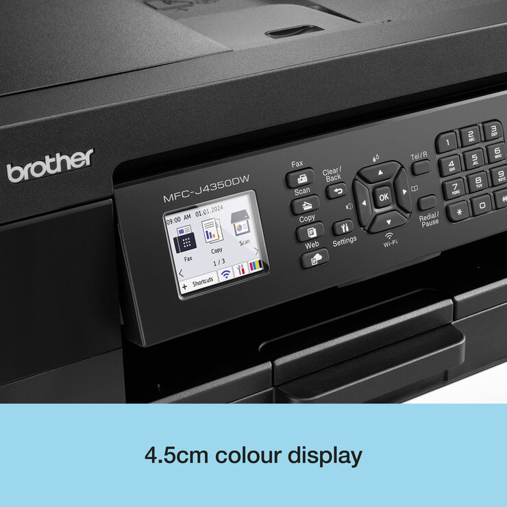Brother Wireless Inkjet Printer, MFC-J4350DW