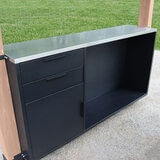 Rear cabinet