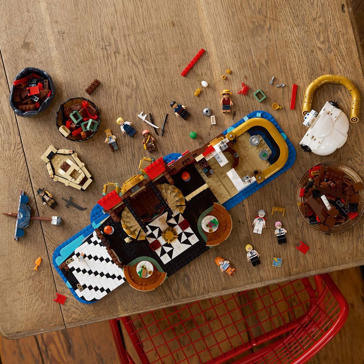 LEGO ONE PIECE The Baratie Floating Restaurant Model 75640 (18+ Years)