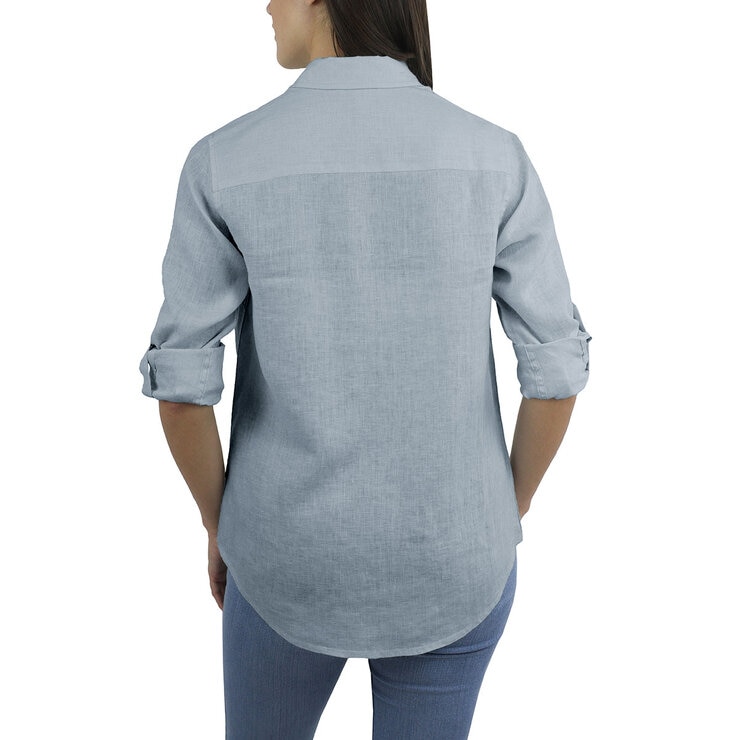 Jachs Ladies Linen Long Sleeve Shirt Jachs Ladies Linen Long Sleeve Shirt