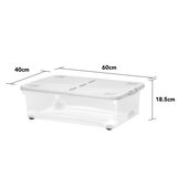 Cut out image of box on white background with dimensions