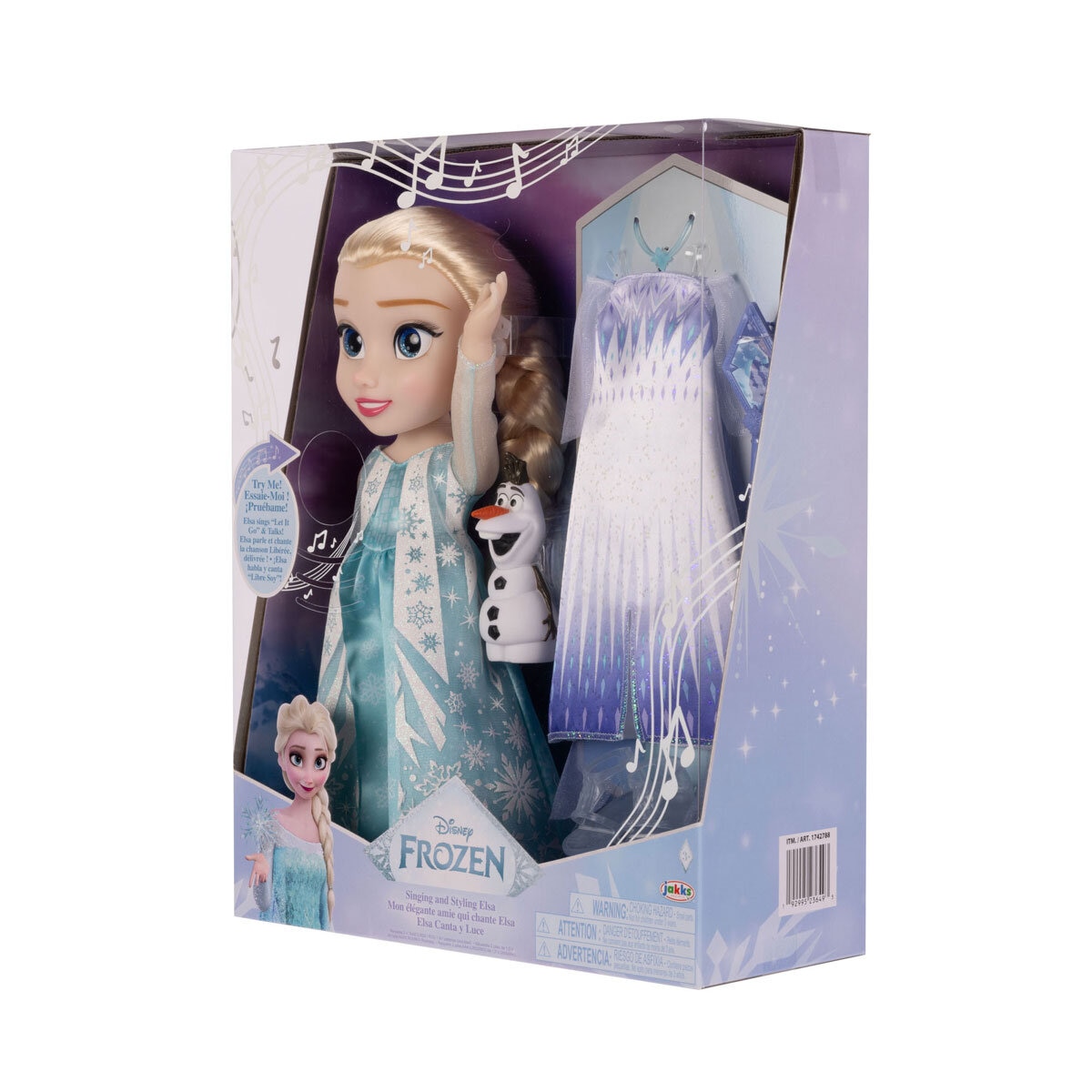 Disney My Singing Styling Doll Elsa Costco UK