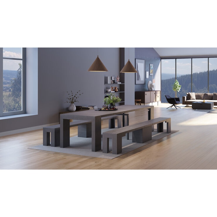 Transformer Table Siberian Birch Dining Set Transformer Table Siberian Birch Dining Set