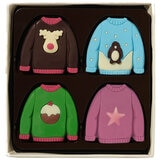 Choc on Choc Chocolate Christmas Jumpers, 2 x 160g