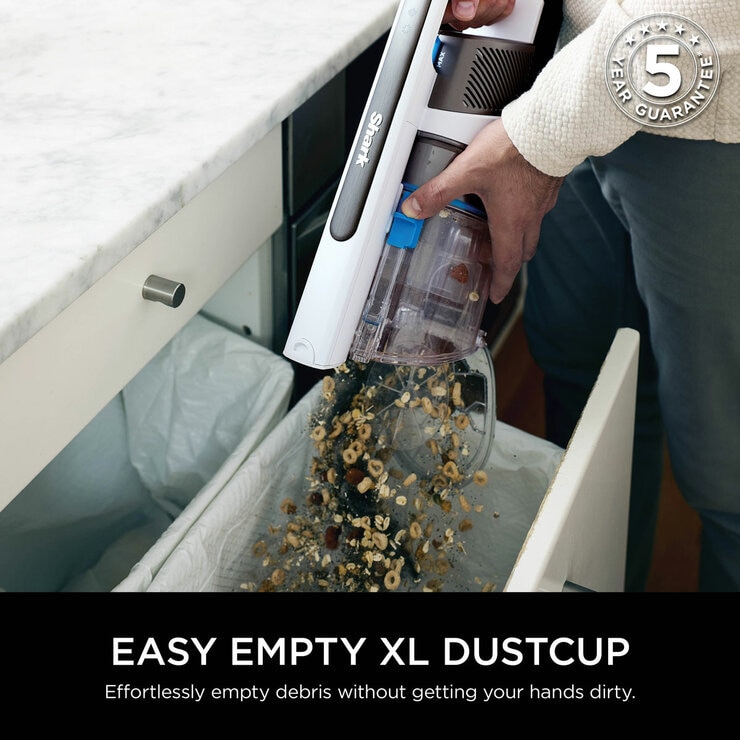 Shark PowerPro Pet Cordless Stick Vacuum, with Anti Hair Wrap & Floor Detect IZ380UKT