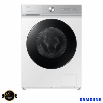 Samsung Series 8, SpaceMax WW11DB8B95GHU1 Washing Machine, A Rated in White
