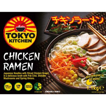 Tokyo Kitchen Chicken Ramen, 4 x 275g