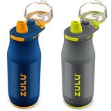 Zulu Kids Water Bottle (Blue And Grey)