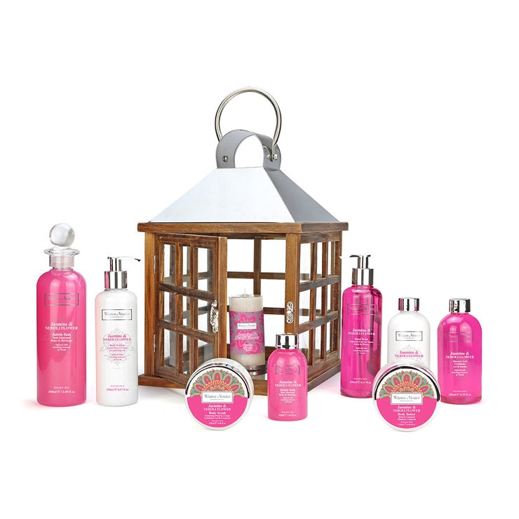 Winter in Venice Lantern Bath Gift Set Jasmine & Neroli Flower