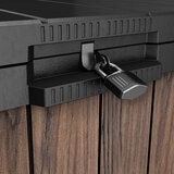 Keter Rosewood 4ft 7" x 2ft 8" (1.4 x 0.82m) 1,150 Litre Horizontal Storage Shed