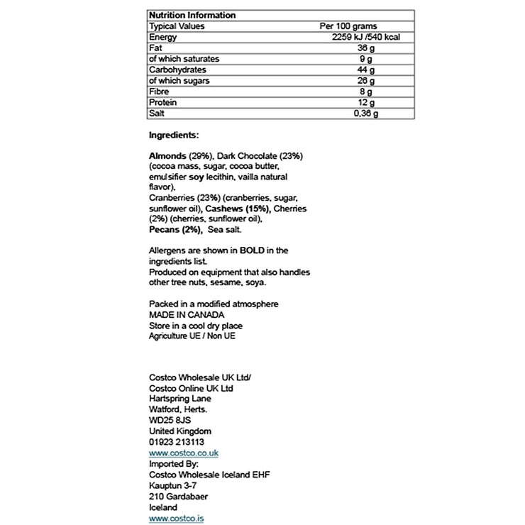 Nutritional Information